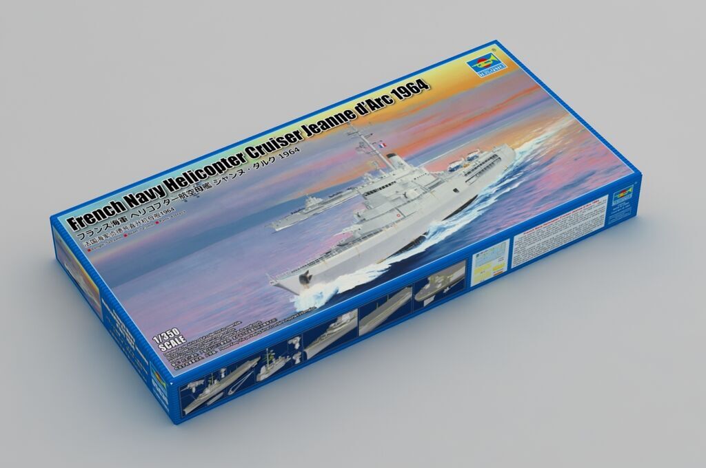 Trumpeter 1/350 Jeanne d'Arc Plastic Model Kit Trumpeter