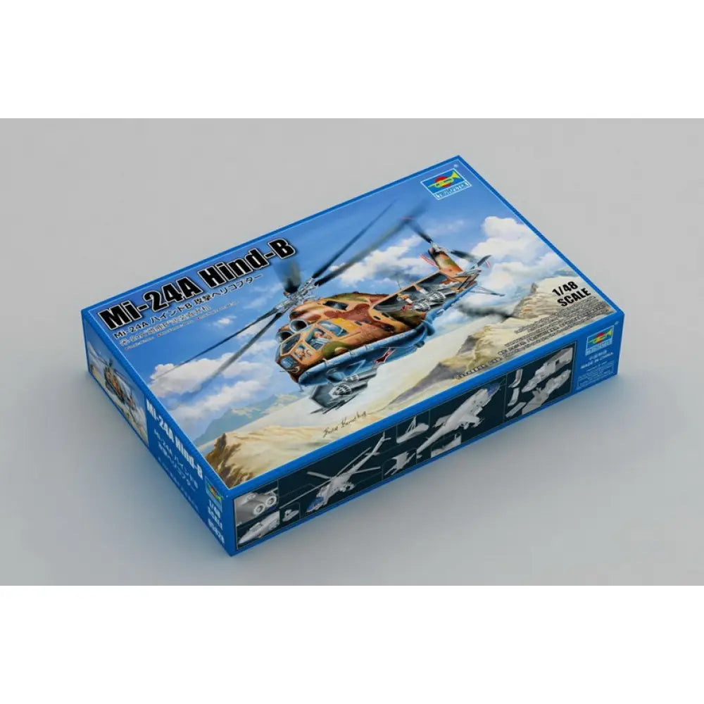 Trumpeter 1/48 Mi-24A Hind-B Plastic Model Kit Trumpeter