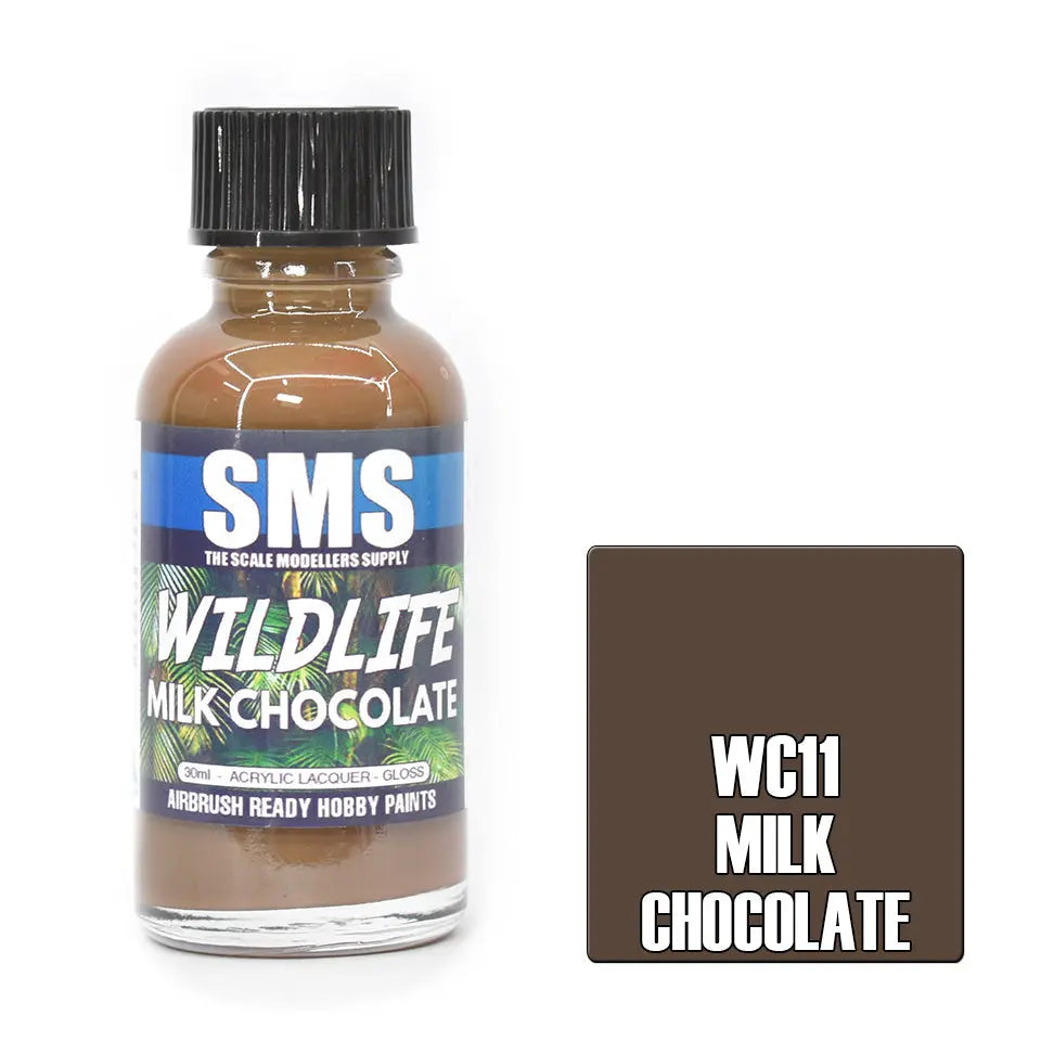SMS Wildlife Colour MILK CHOCOLATE 30ml The Scale Modellers Supply