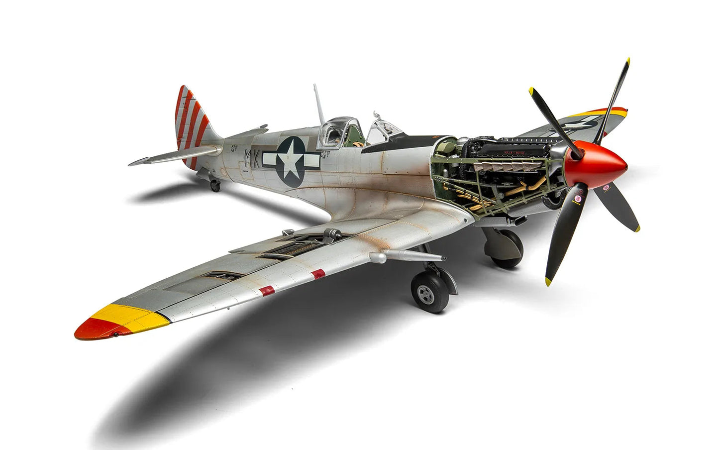 Airfix 1/24 Supermarine Spitfire Mk.VIII Plastic Model Kit Airfix