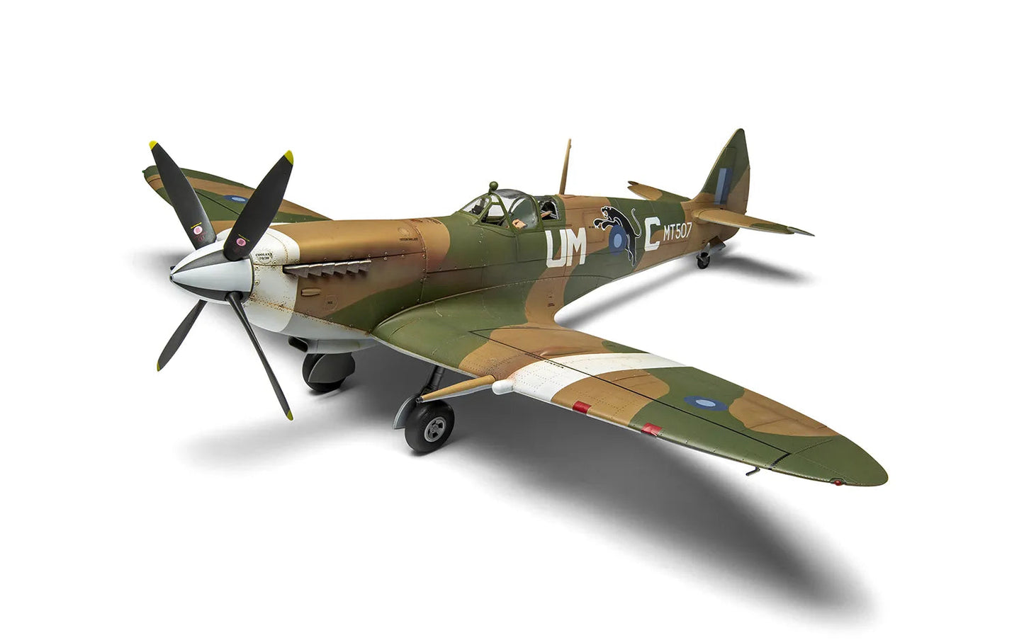 Airfix 1/24 Supermarine Spitfire Mk.VIII Plastic Model Kit Airfix