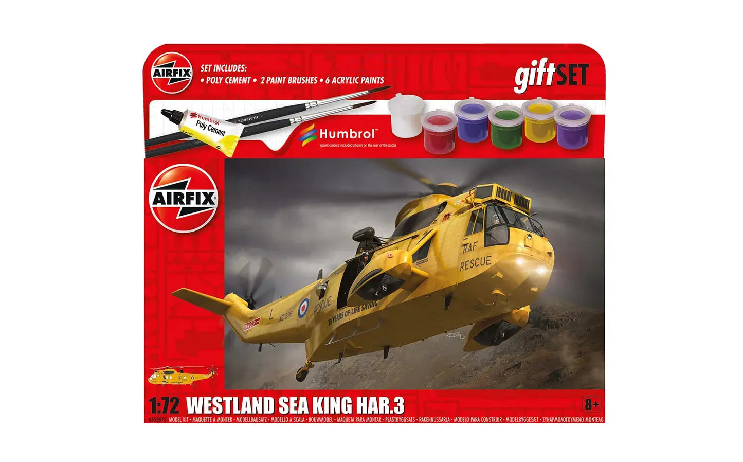 Airfix 1/72 Westland Sea King HAR.3 Gift Set Airfix