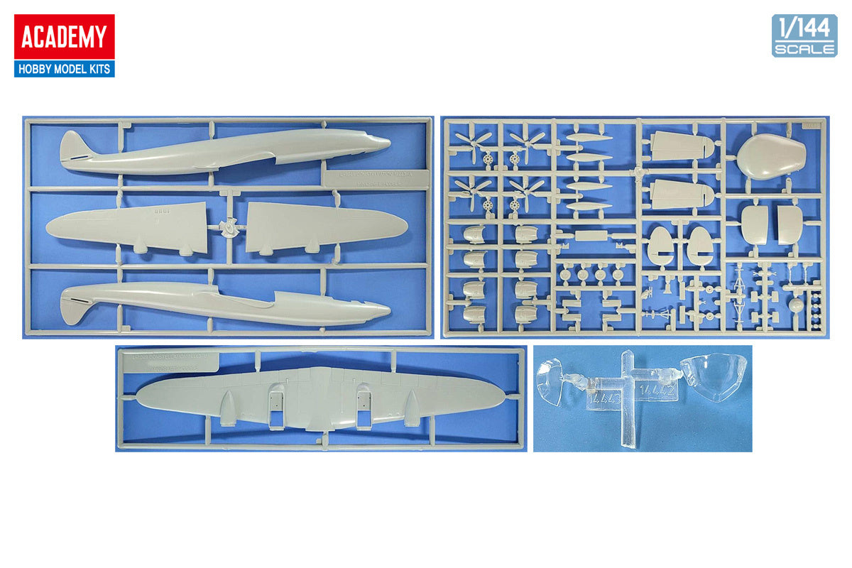 Academy 1/144 USAF EC-121 Warning Star Plastic Model Kit Academy