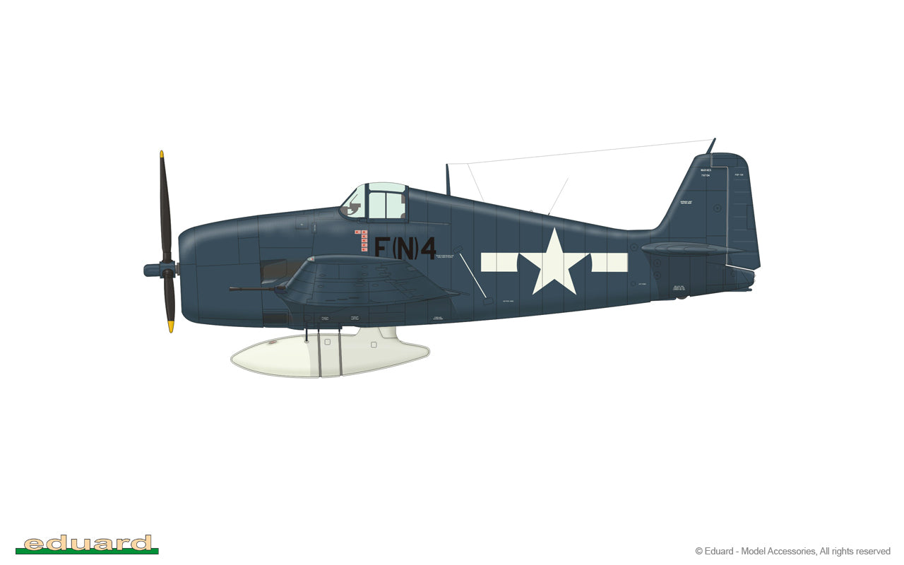 Eduard 1/48 F6F-5N Nightfighter Plastic Model Kit Eduard