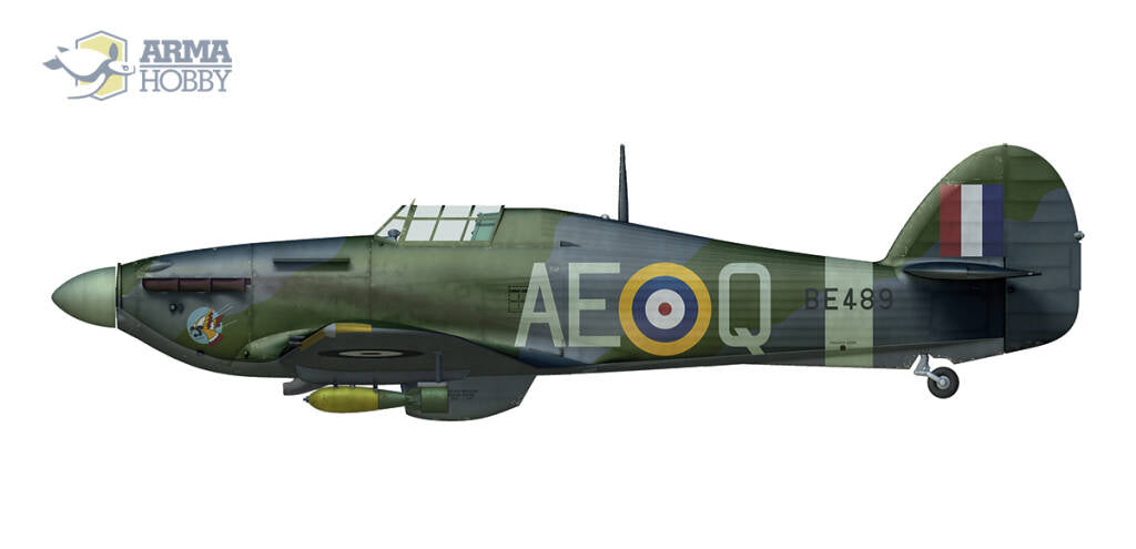 Arma Hobby 1:72 Hurricane Mk IIb Plastic Model Kit