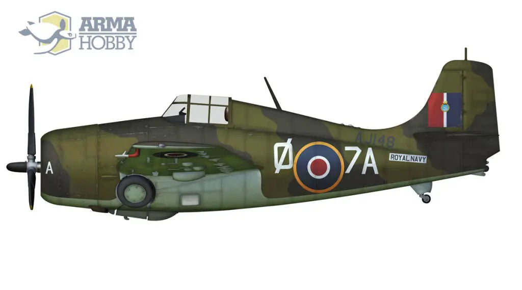 Arma Hobby 1/72 F4F-4 Wildcat "Operation Torch" Plastic Model Kit Arma Hobby