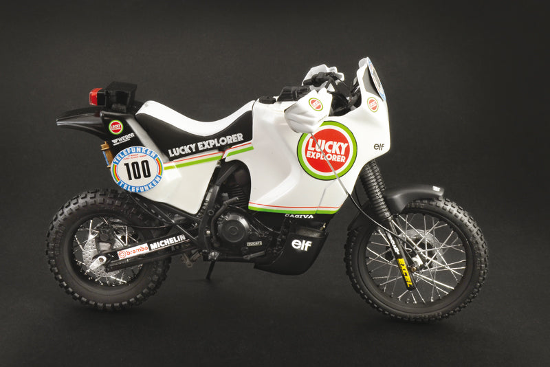 Italeri 1/9 Cagiva Elefant 850 Paris-Dakar 1987 Plastic Model Kit Italeri