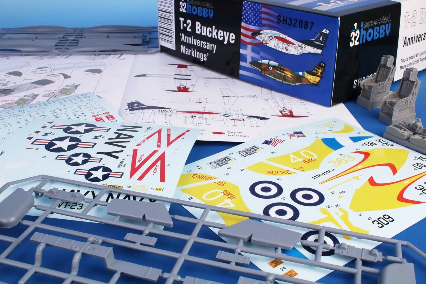 Special Hobby 1/32 T-2 Buckeye ‘Anniversary Markings’ Plastic Model Kit Special Hobby