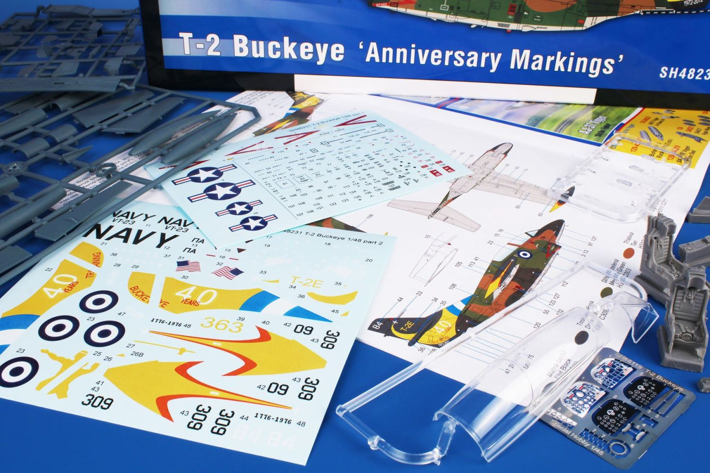 Special Hobby 1/48 T-2 Buckeye 'Anniversary Markings' Plastic Model Kit Special Hobby