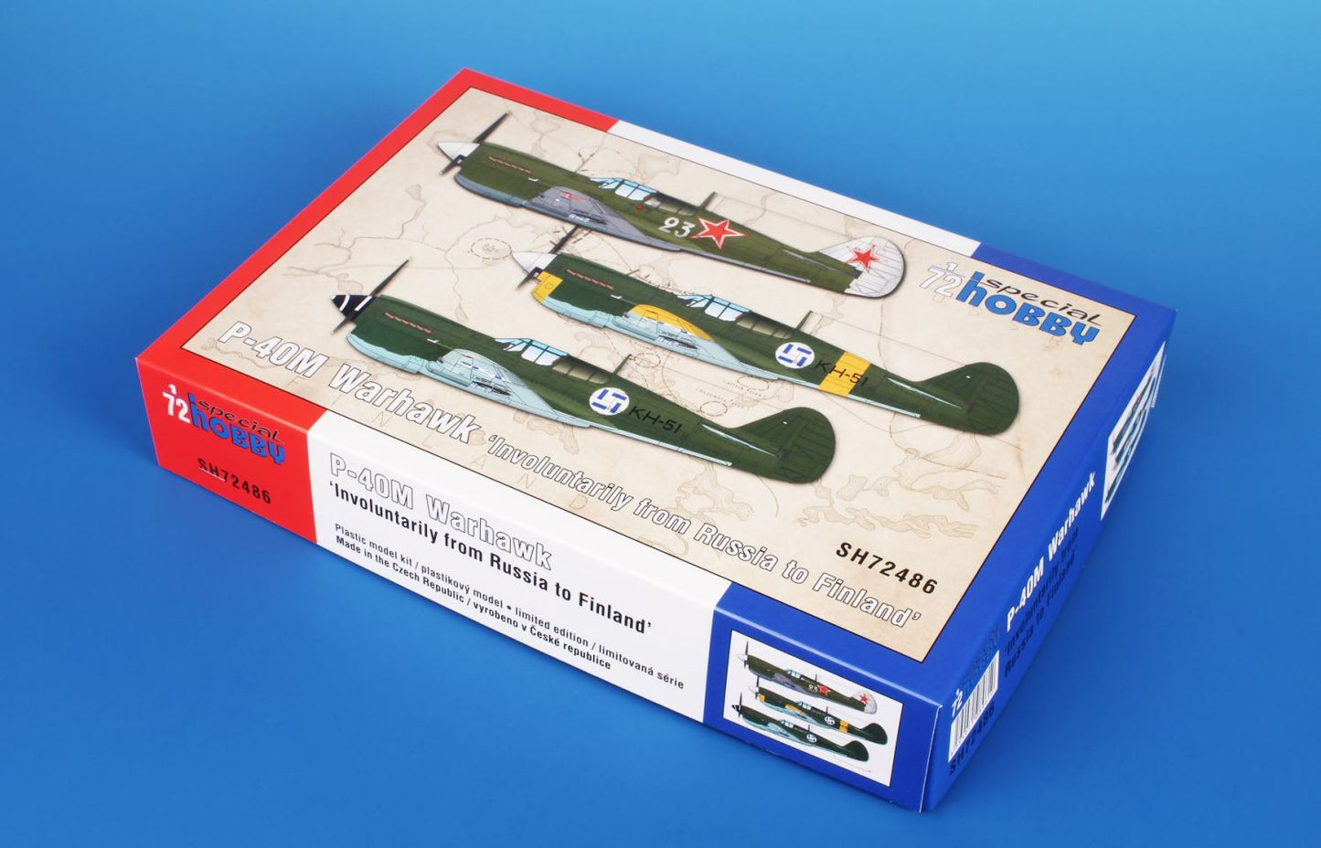 Special Hobby 1/72 P-40M Warhawk 'Involuntarily from Russia to Finland' Plastic Model Kit Special Hobby
