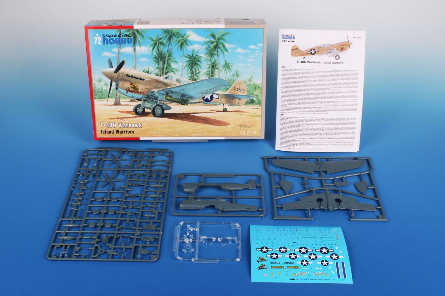 Special Hobby 1/72 P-40N Warhawk 'Island Warriors' Plastic Model Kit Special Hobby
