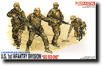 Dragon 1/35 U.S. 1st Infantry Div Big Red One Plastic Model Kit Dragon