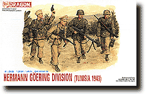 Dragon 1/35 Hermann Goering Division (Tunisia 1943) Plastic Model Kit