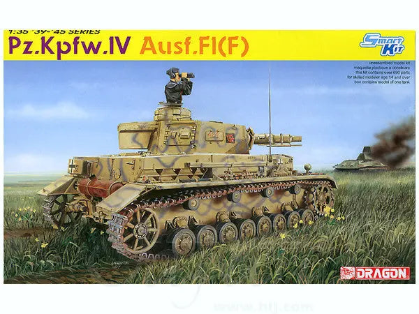 Dragon 1/35 Pz.Kpfw.IV Ausf.F1(F) (SMART KIT) Plastic Model Kit Dragon