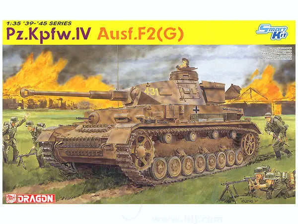 Dragon 1/35 Pz.Kpfw.IV Ausf.F2(G) (Smart Kit) Dragon