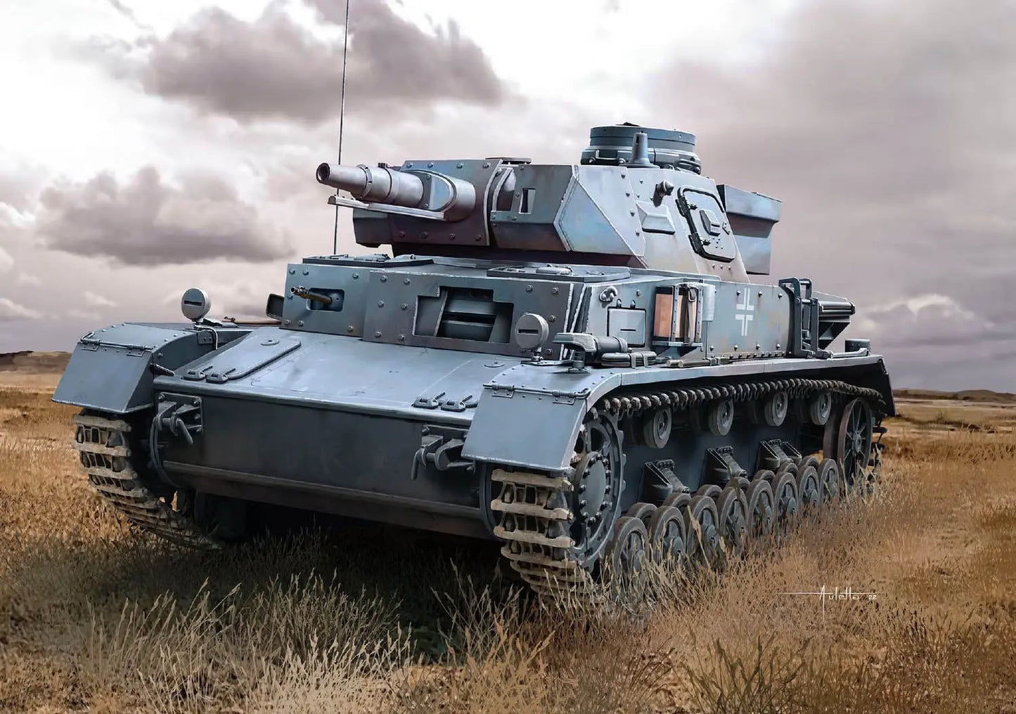 Dragon 1/35 Pz.Kpfw.IV Ausf.D Vorpanzer Plastic Model Kit Dragon