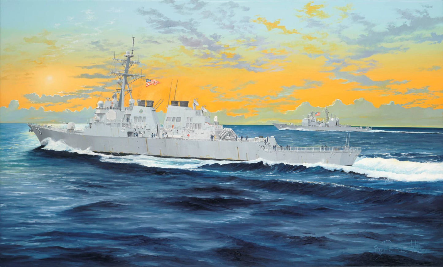 I Love Kit 1/200 USS Donald Cook DDG-75 Plastic Model Kit I Love Kit