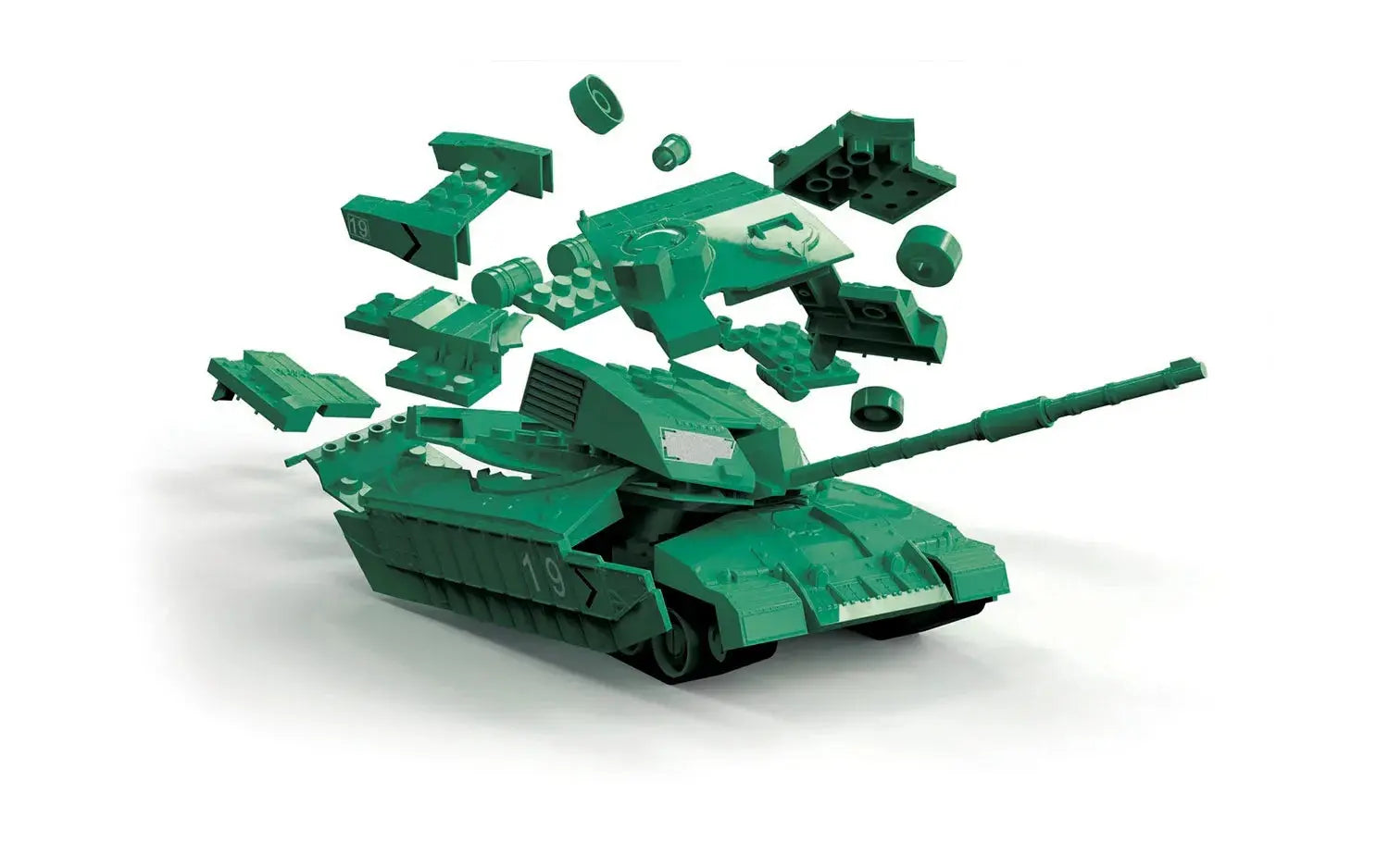 Airfix Quickbuild Challenger Tank Green Airfix