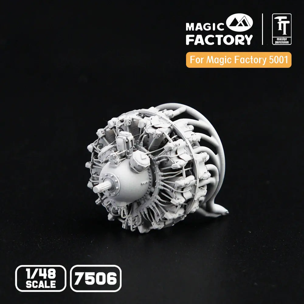 Magic Factory 1/48 P&W R-2800 Engine On Plane Version (3D printed) Magic Factory