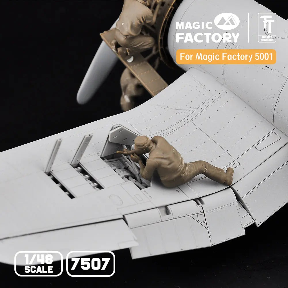 Magic Factory 1/48 Ground Service Crew Set (3D printed) Magic Factory