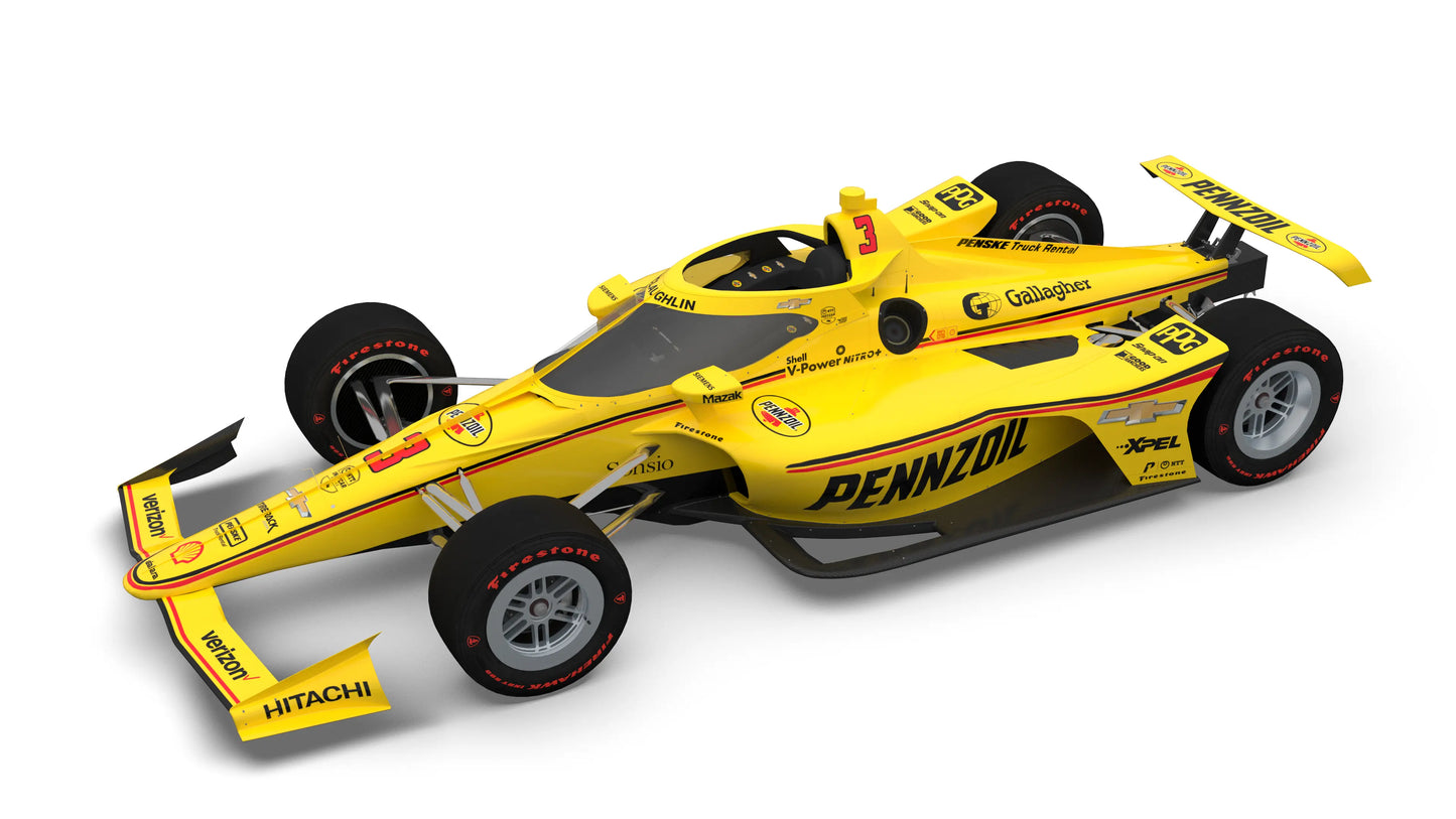 Salvinos J R 1/20 Team Penske Scott McLaughlin 2023 Indy 500 car Plastic Model Kit Salvinos J R Models