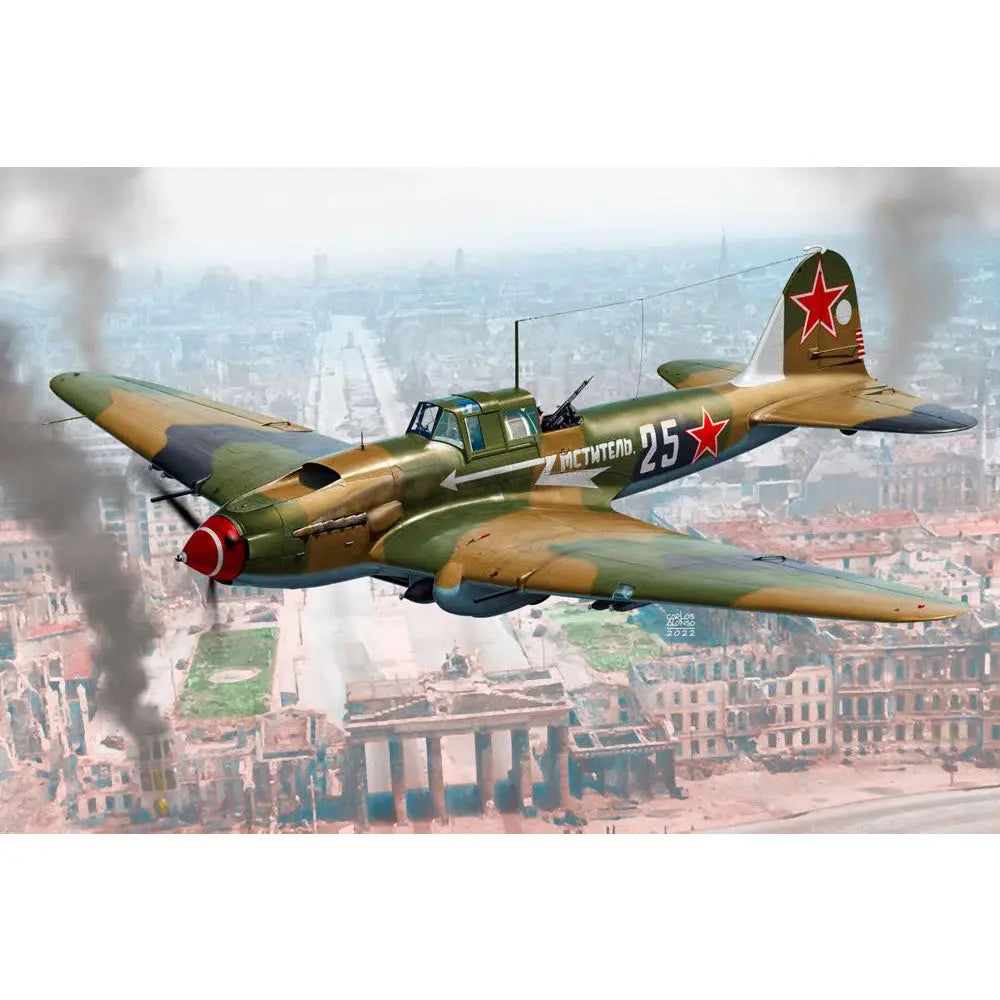 Academy 1/48 IL-2m3 "Berlin 1945" Plastic Model Kit Academy
