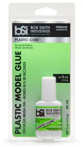 Avetek BSI-105 Plastic-Cure CA, Super Glue 1/2 oz Avetek