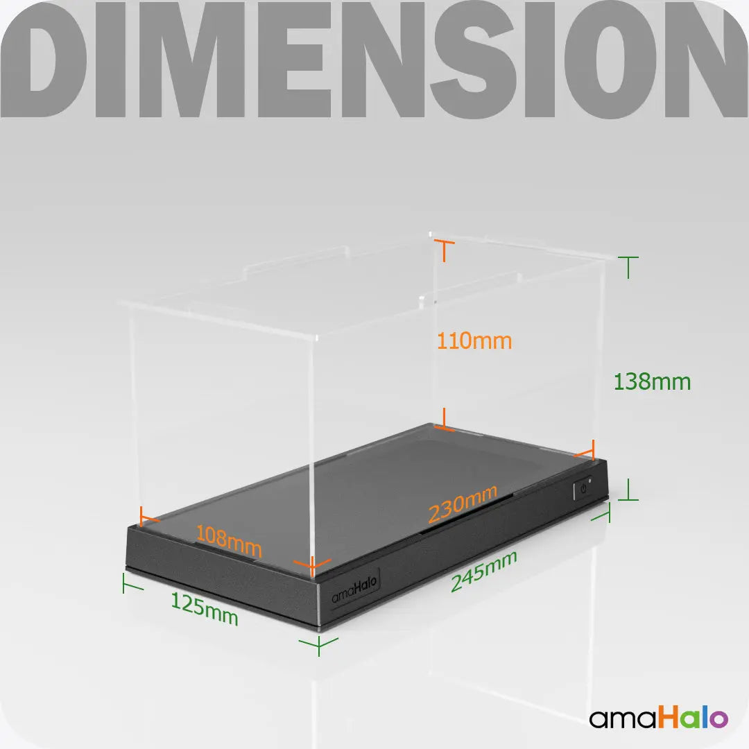 amaHalo CA-101 Inductive Display Case amaHALO