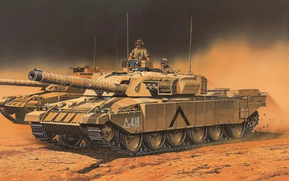Academy 1/72 British Army Challenger Mk.3 Plastic Model Kit Academy