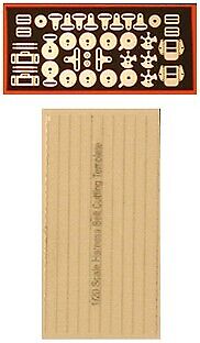 Scale Motorsport Two Set Racing Harness Photoetch 1:20th Scale Scale Motorsport