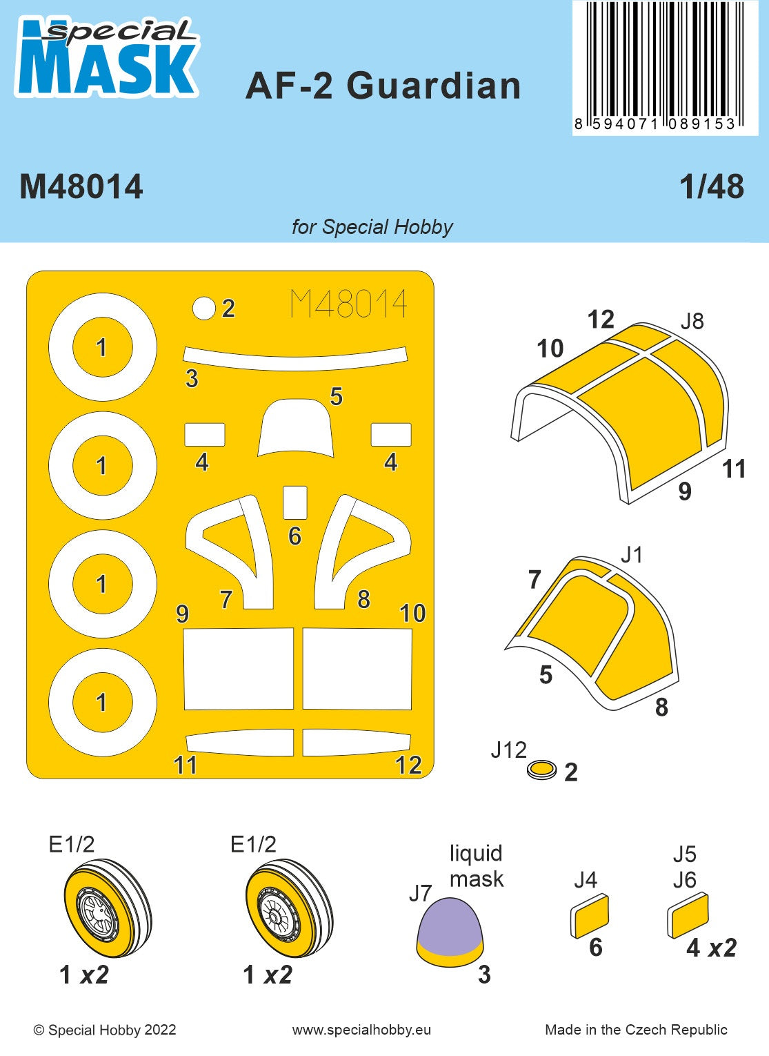 Special Hobby 1/48 AF-2 Guardian MASK Special Hobby
