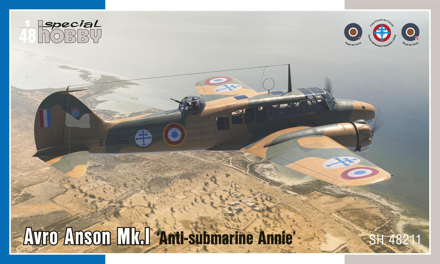Special Hobby 1/48 Avro Anson Mk.I ‘Anti-submarine Annie’ Plastic Model Kit Special Hobby