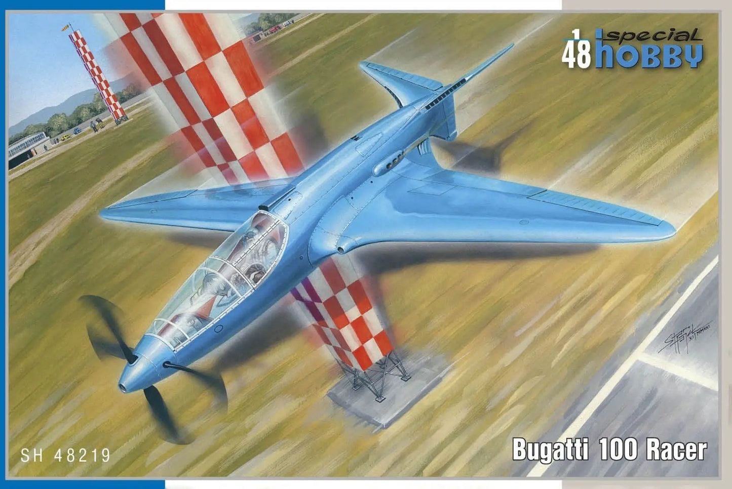 Special Hobby 1/48 Bugatti 100 Racer Plastic Model Kit Special Hobby