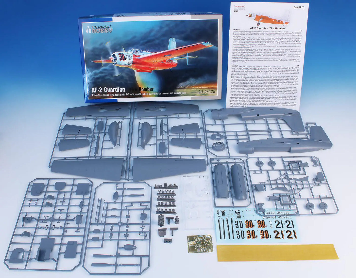 Special Hobby 1/48 AF-2 Guardian ‘Fire Bomber’ Plastic Model Kit Special Hobby