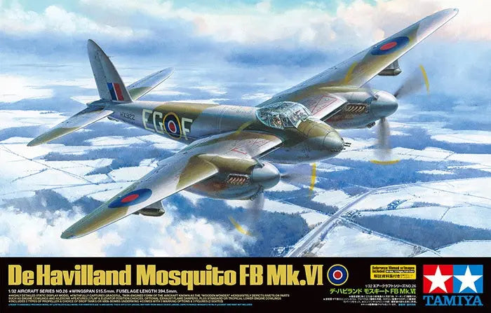 Tamiya 1:32 De Havailland Mosquito FB Mk.VI Tamiya