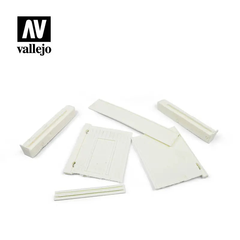 Vallejo Village Gate 15x15 cm. Diorama Accessory Vallejo