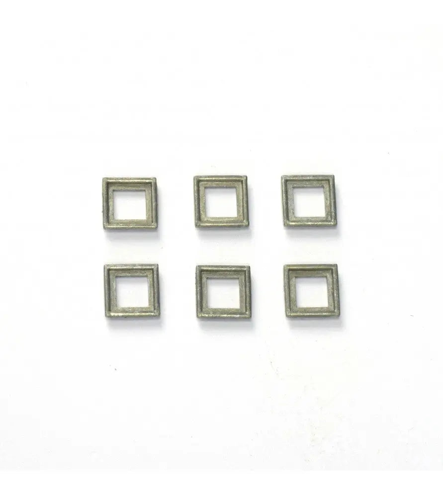 Artesania Window Frame 7.0 x 7.0mm (6) Wooden Ship Accessory Artesania Latina