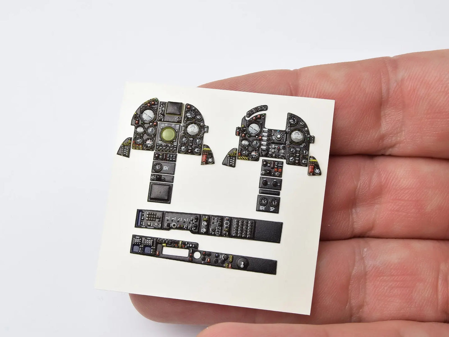 Red Fox Studio 1:32 Mirage III E/RD/O Quick Set 3D Instrument Panel (for Revell) Red Fox Studio