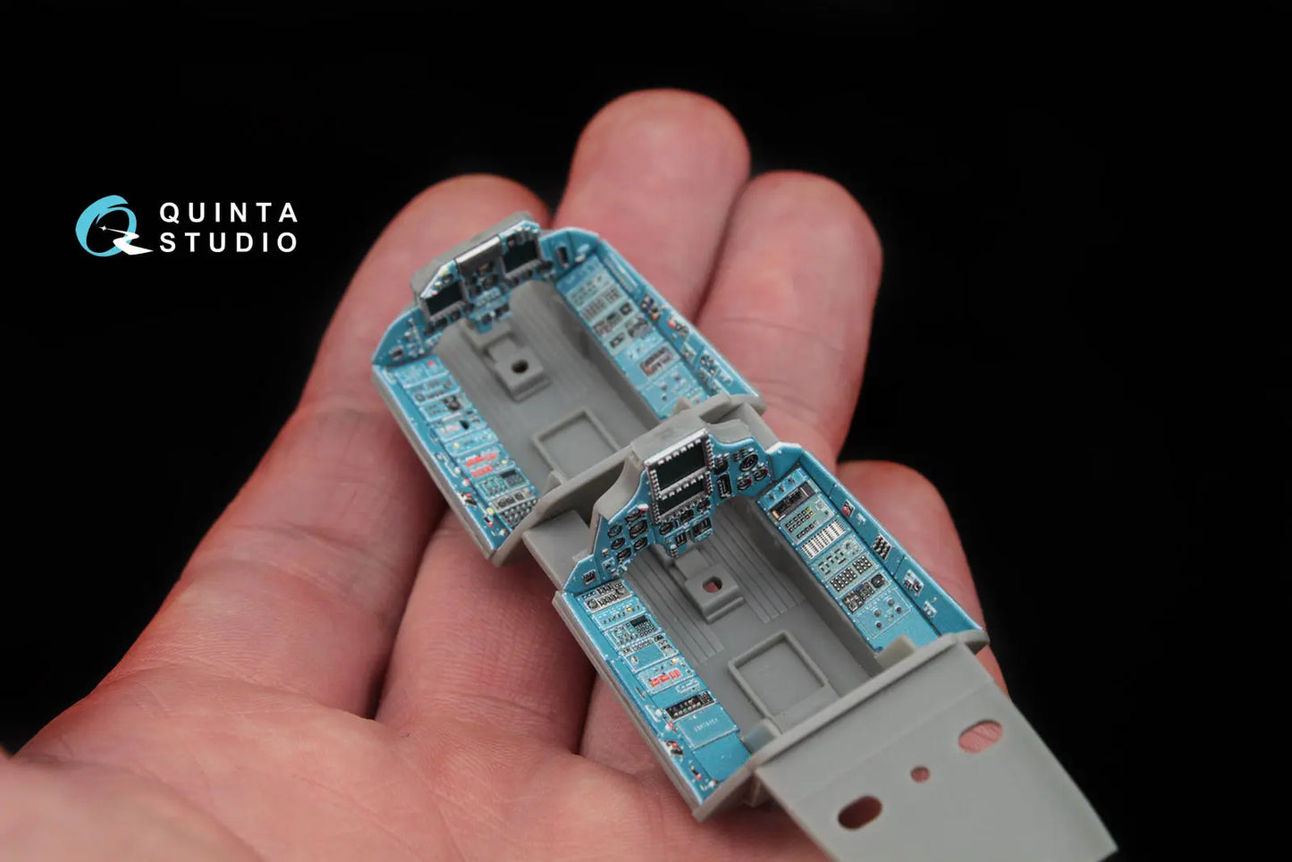 Quinta Studios 1:48 Su-30MKK 3D-Printed & coloured Interior on decal paper (for HobbyBoss kit) Quinta Studios