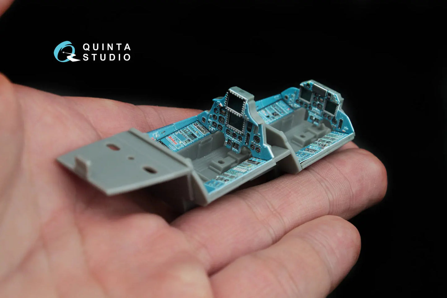 Quinta Studios 1:48 Su-30MKK 3D-Printed & coloured Interior on decal paper (for HobbyBoss kit) Quinta Studios