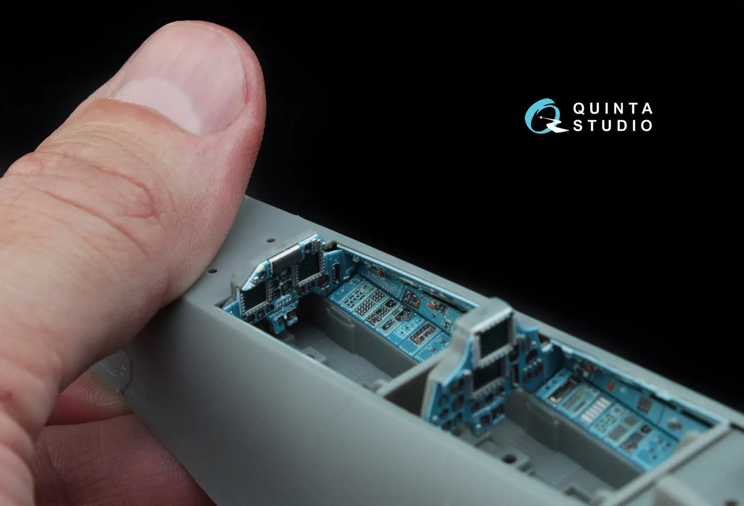 Quinta Studios 1:48 Su-30MKK 3D-Printed & coloured Interior on decal paper (for HobbyBoss kit) Quinta Studios