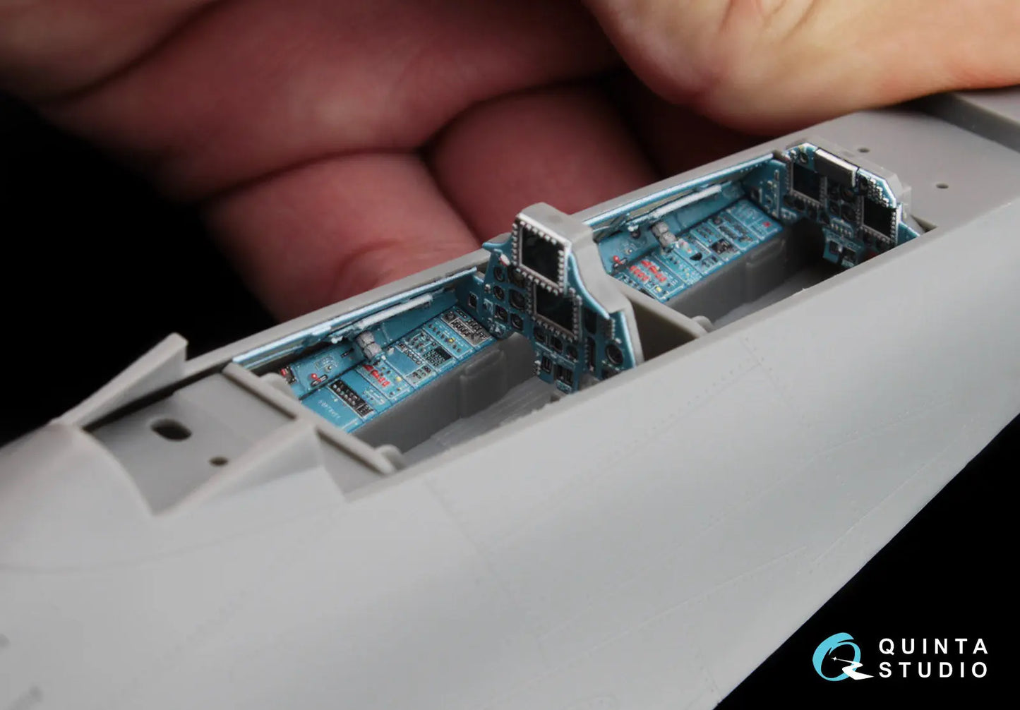 Quinta Studios 1:48 Su-30MKK 3D-Printed & coloured Interior on decal paper (for HobbyBoss kit) Quinta Studios