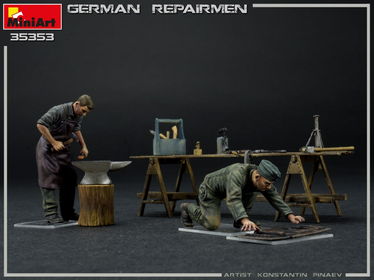 Miniart 1:35 German Repairmen Figure Set