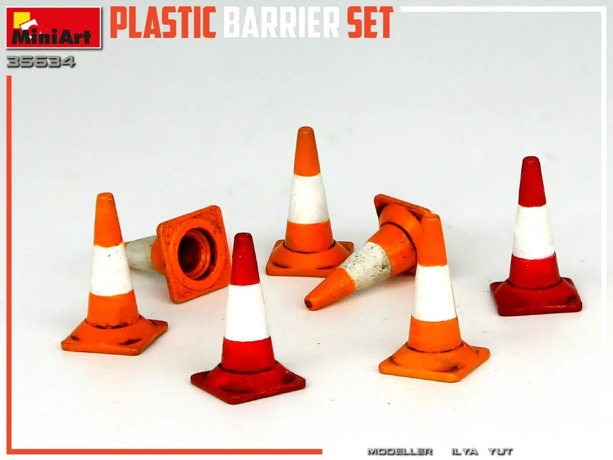 Miniart 1:35 Plastic Barrier Set MiniArt