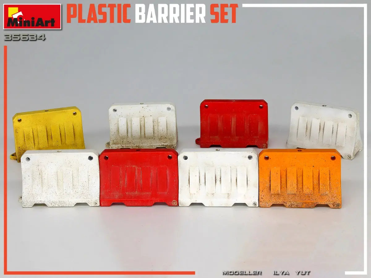 Miniart 1:35 Plastic Barrier Set MiniArt