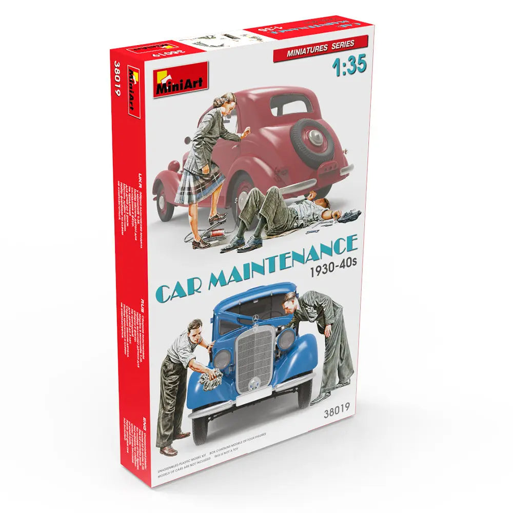Miniart 1:35 Car Maintenance 1930-1940's Figure Set MiniArt