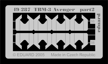 Eduard 1:48 TBM-3 Interior Detail Set for Accurate Minitures Kit Eduard
