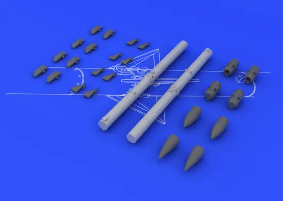 Eduard Brassin 1:48 AIM-120C AMRAAM Missile Eduard