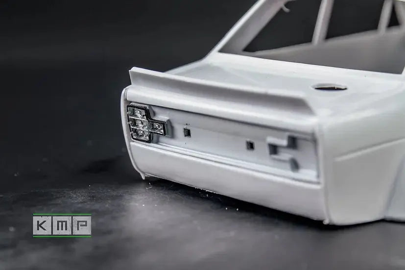 KMP Fiat 131 Abarth Rear Plate detail-up KMP