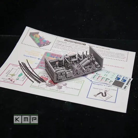 KMP 1:24 Rally Interiors super detailing set KMP